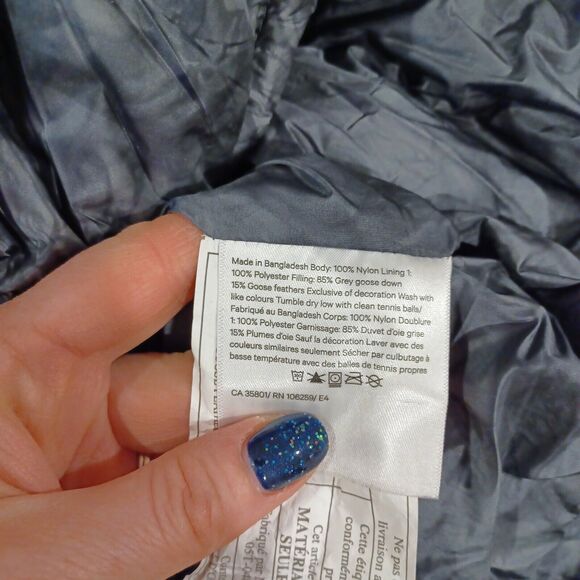 Lululemon Pack It Down Goose Down Vest Diamond Dye Melanite Black 4 No Hood - Picture 12 of 13